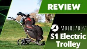 Motocaddy S1 Electric trolley review