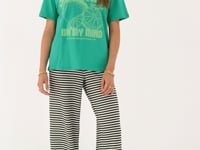 Green T-shirt "Sunshine on my mind" | My Jewellery