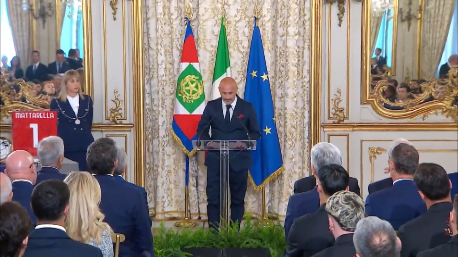 Vincenzo Italiano al Quirinale