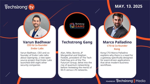 Techstrong TV - May 13, 2025