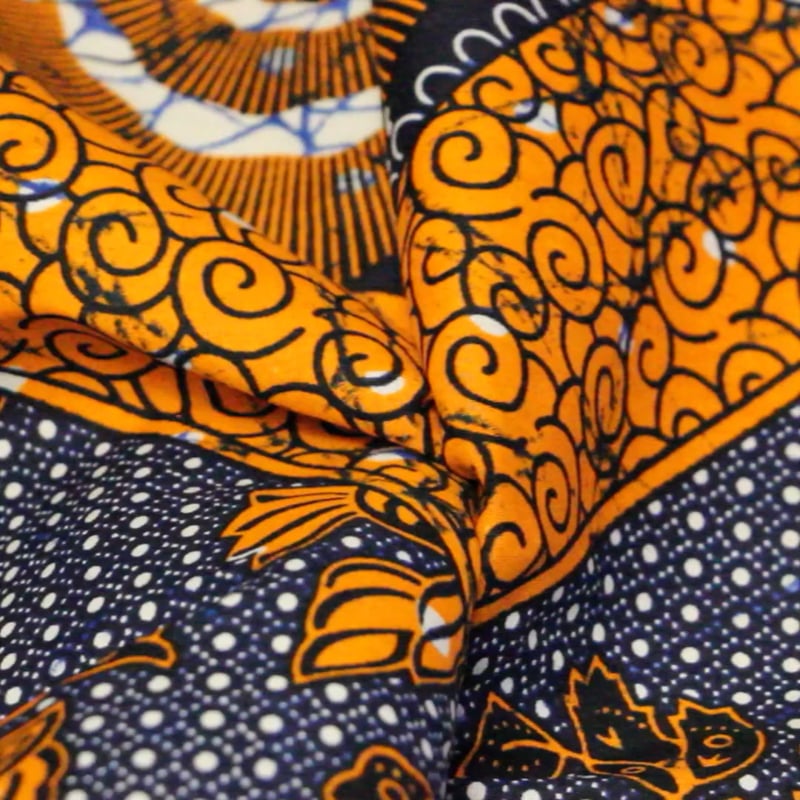 Vidéo: Tissu WAX 100% coton - Rythmes d'Afrique (Coupon de 2,70 mètres)