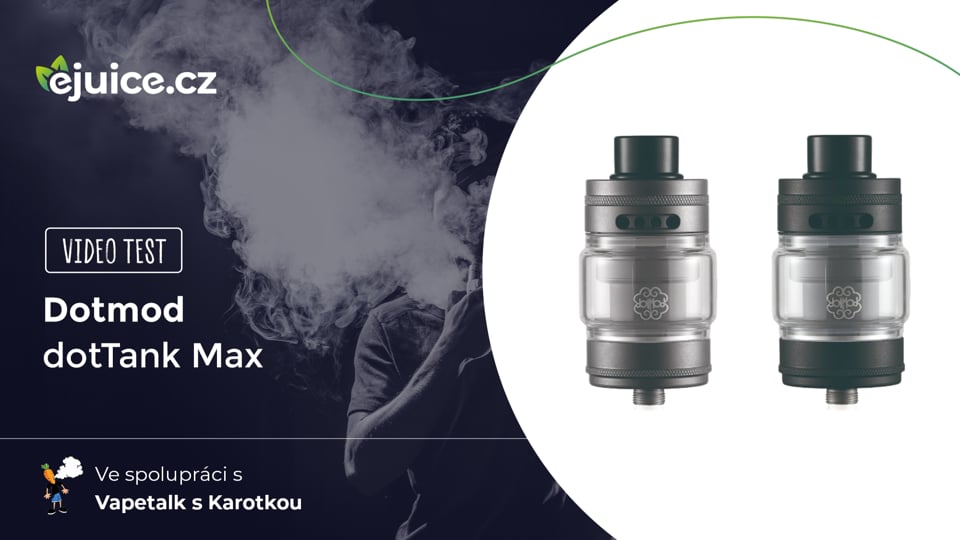 Dotmod dotTank Max - video test (CZ)