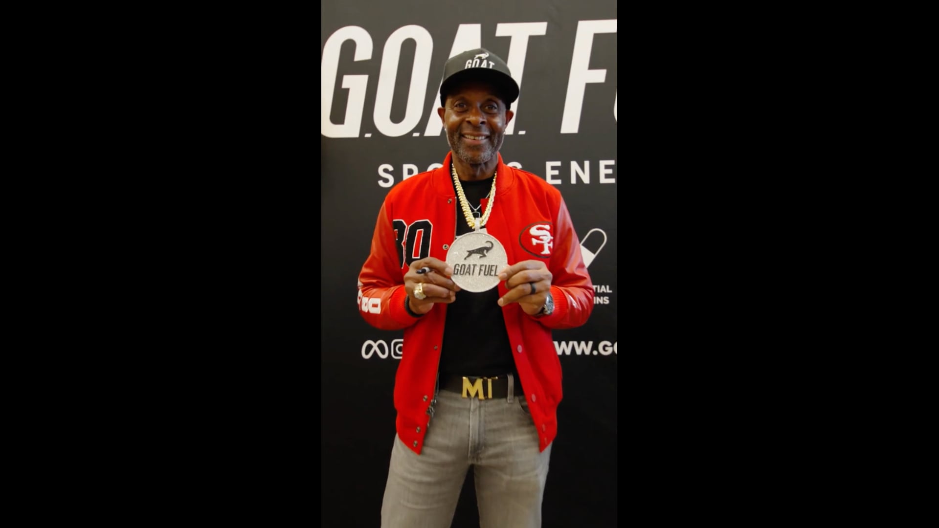Jerry Rice x Goat Fuel Launch