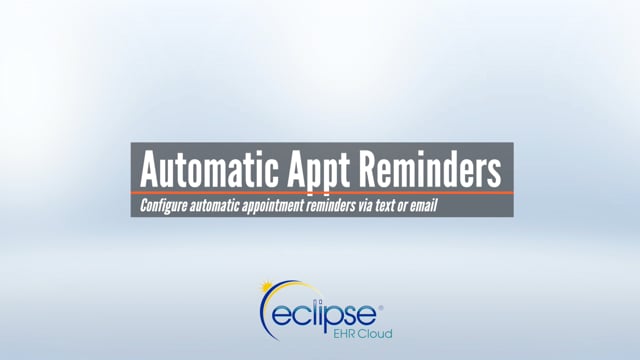 Automatic Appointment Reminders