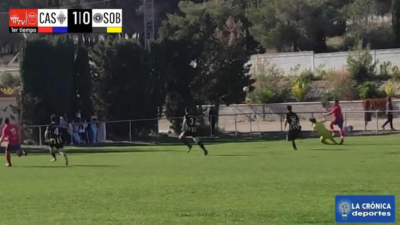 (RESUMEN Y GOL) Castejón de Monegros 1-0 Deportivo Sobrarbe / Semifinal IDA PlayOff  de Ascenso a 1ª Regional