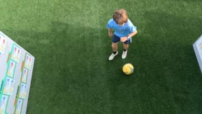 Skill 26) Pass & Control, Roll, Outside Pass, Pullback - Left Foot - Bennett