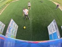 Skill 19) Pass & Control Inside, Roll - Alternating Feet -