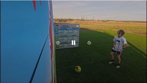 Skill 28) Pass, Roll, Pull Back - Left Foot - Bennett