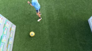 Skill 30) Pass, Roll, Outside Pass, Pullback - Left Foot - Bennett