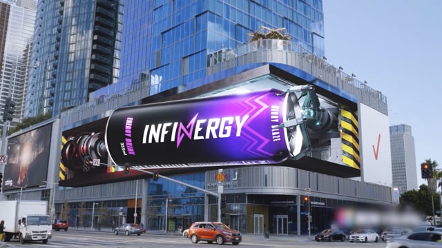 Infinergy 3D Billboard Showcase Cover Image