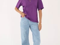 Purple T-shirt "Botanical" | My Jewellery