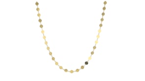 Italian 18kt Gold Over Sterling Mirror-Link Necklace