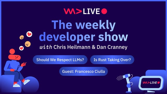 WeAreDevelopers LIVE - Should We Respect LLMs? Is Rust Taking Over? Developers as Content Creators and more