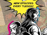 Social Media Ad for the Letters Page Podcast from Greater Than Games