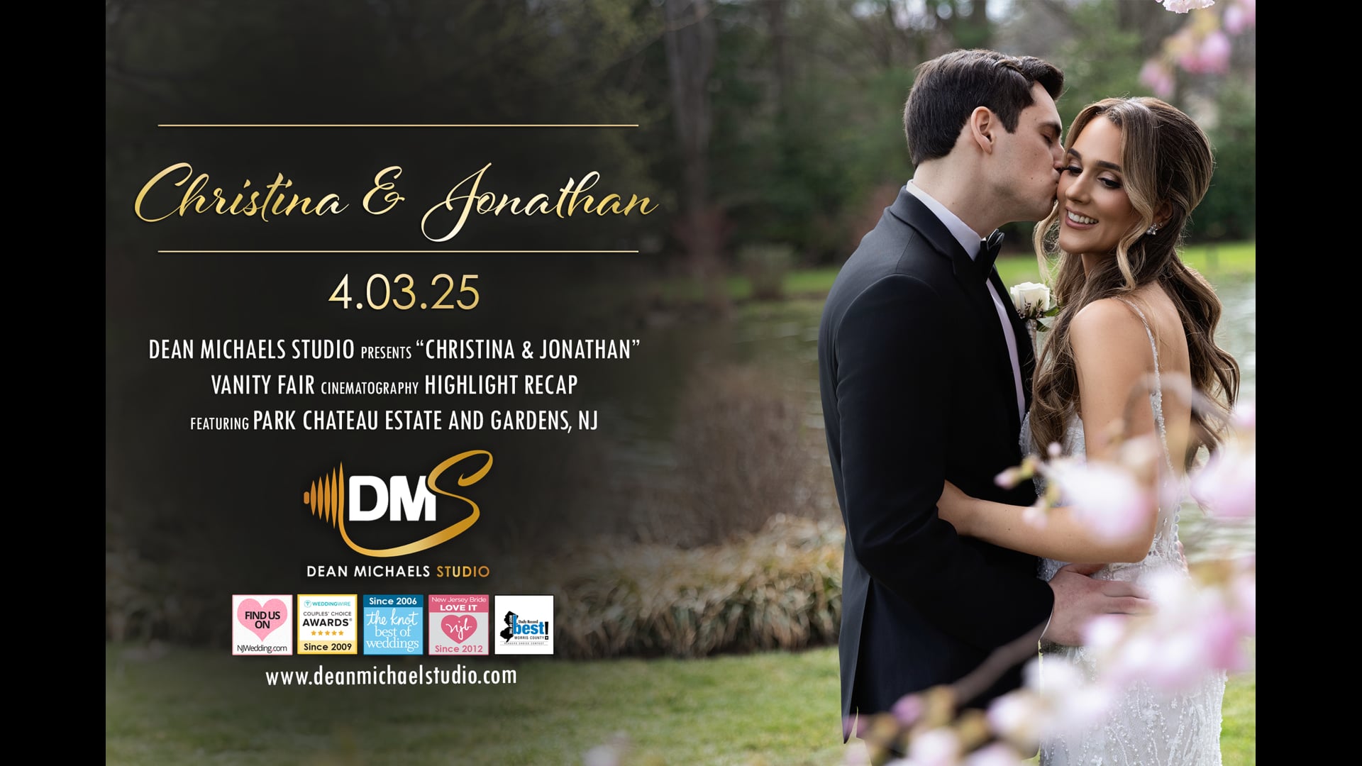 Christina & Jonathan's Highlight Recap at Park Chateau, NJ