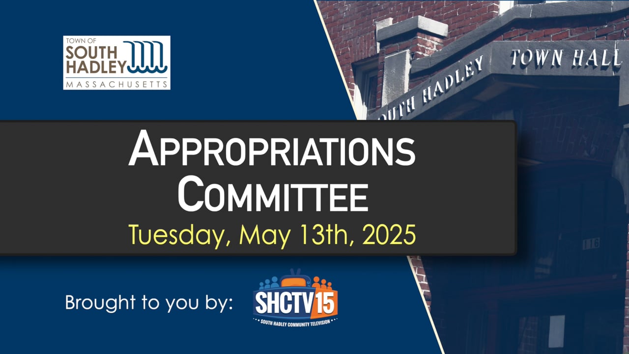 Appropriations Committee: 05/13/2025