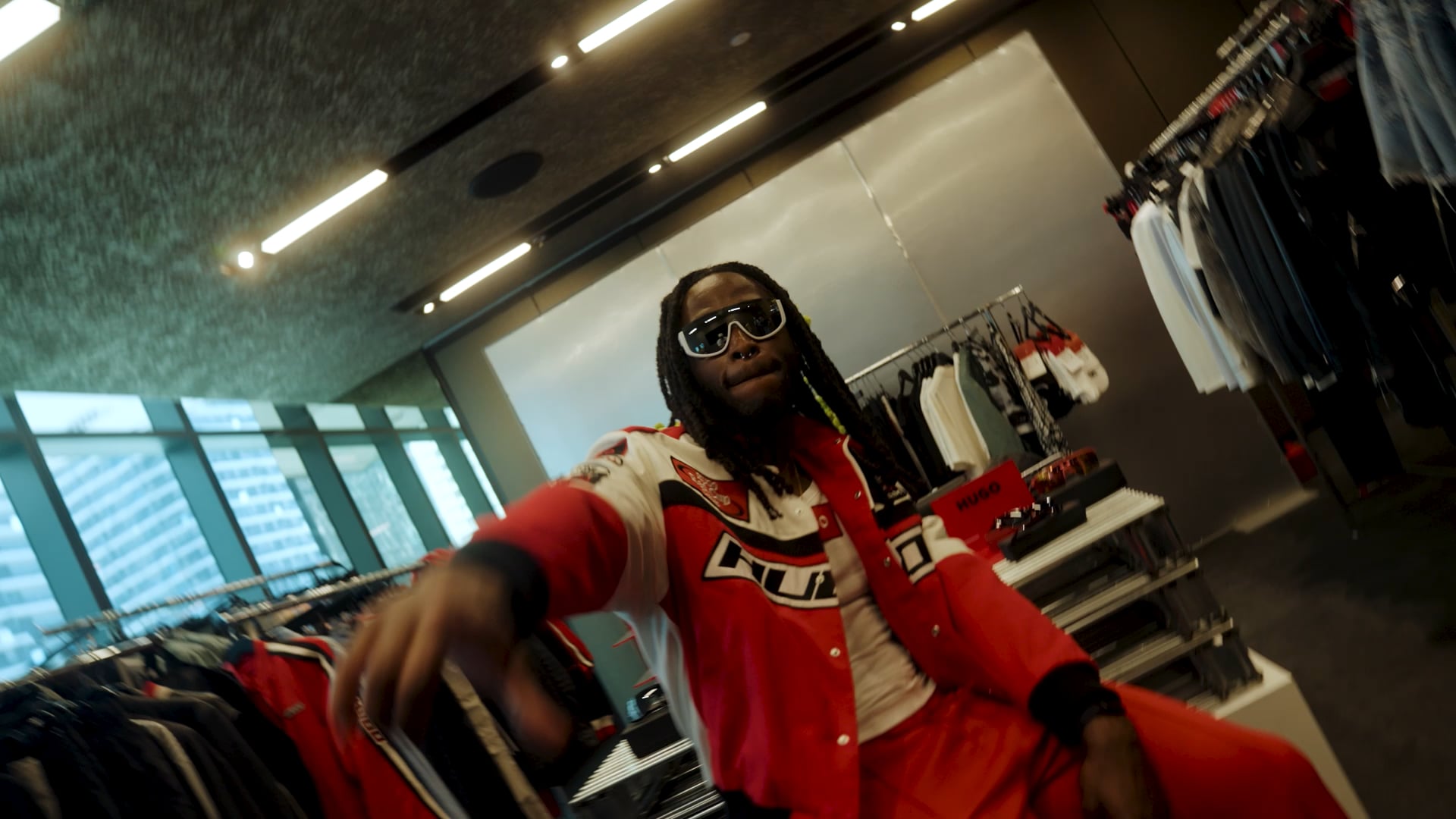 Hugo Boss Race Weekend | Alvin Kamara