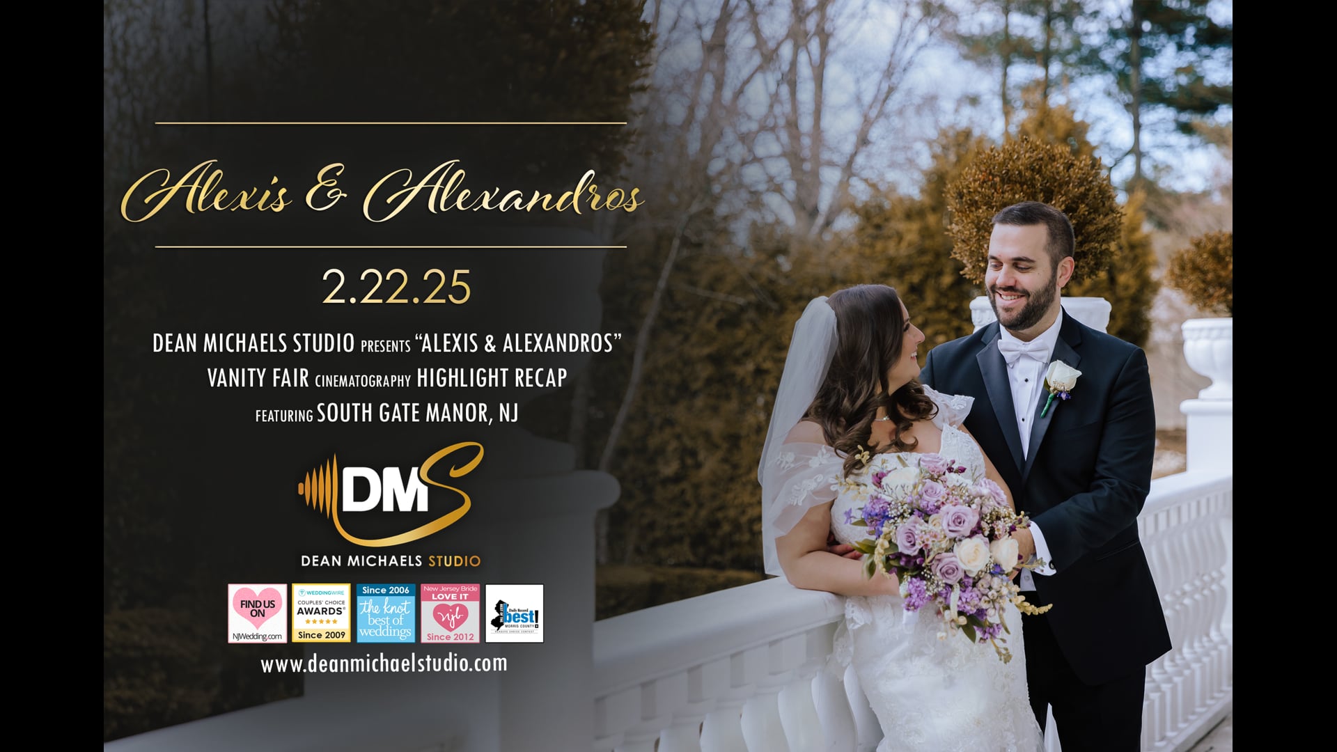 Alexis & Alexandros Highlight Recap at South Gate Manor, NJ