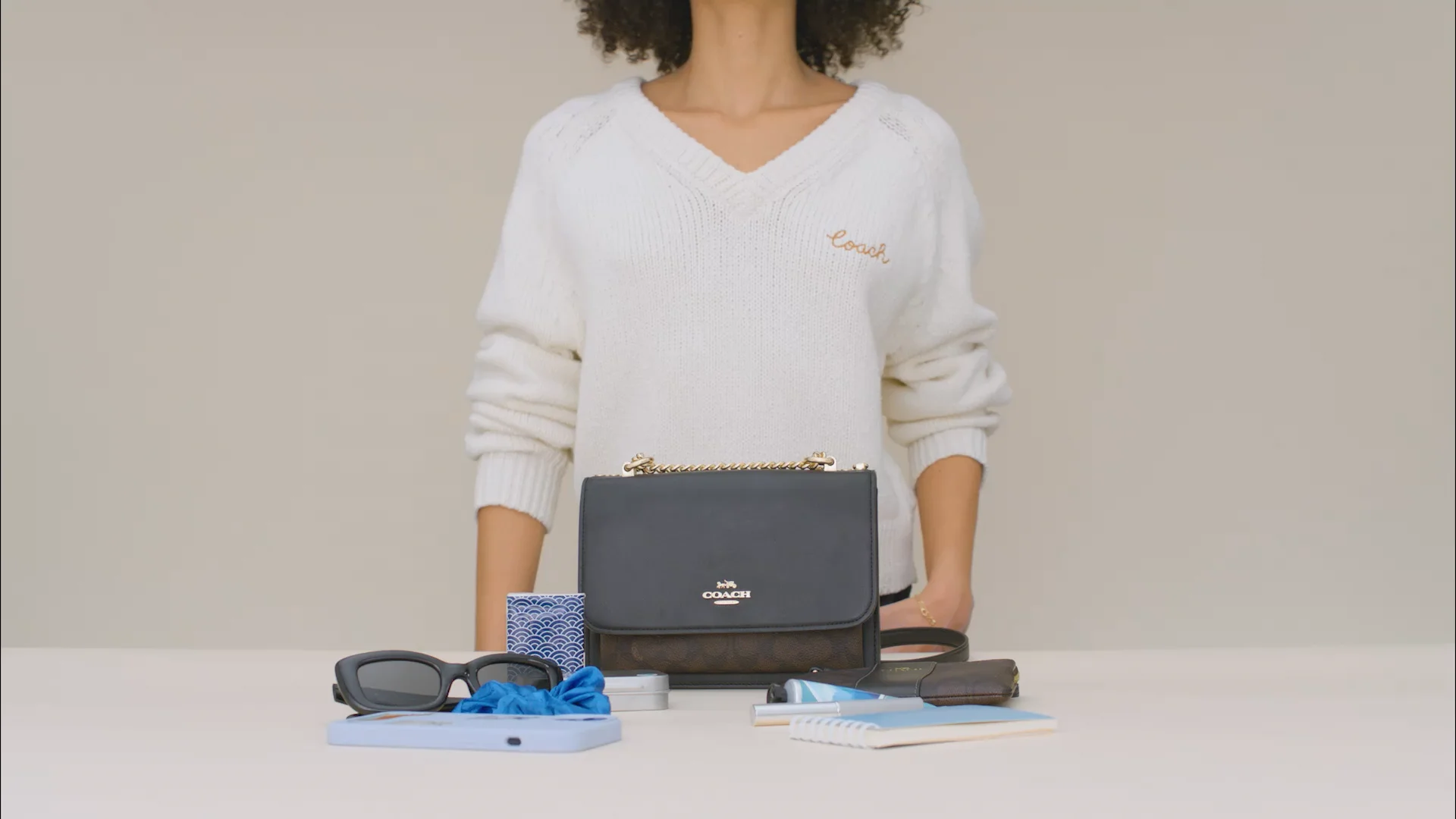 Klare Crossbody SV/BLACK