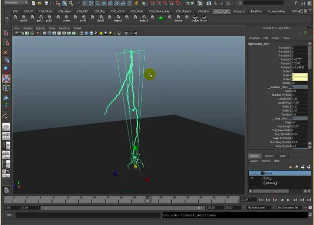 Lightning Rig (maya pfx) on Vimeo
