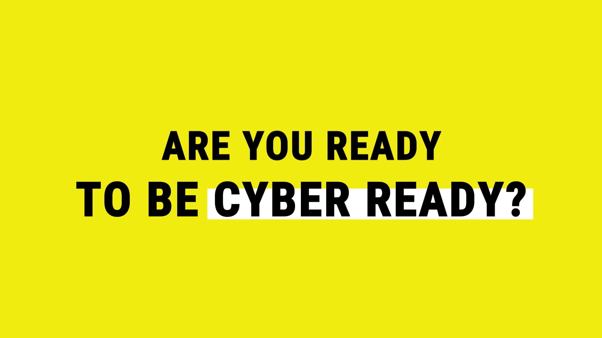 CRI - Cyber Ready
