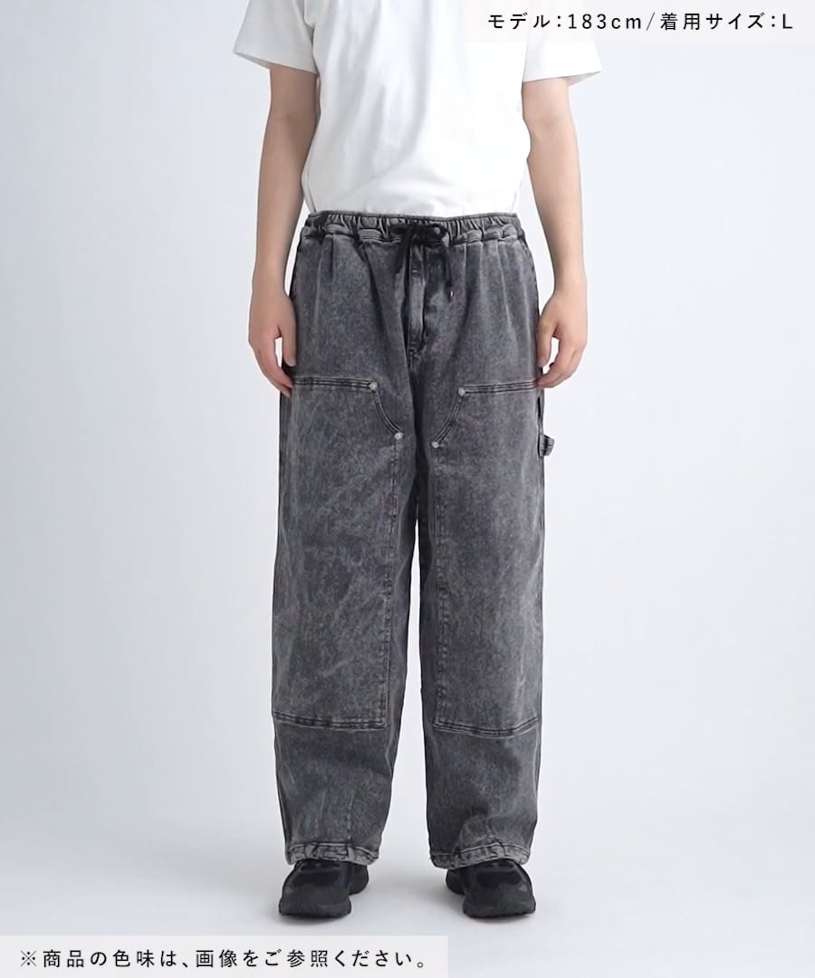 DC】ダブルニー/ワイドデニムペインターパンツ | [公式]レイジ