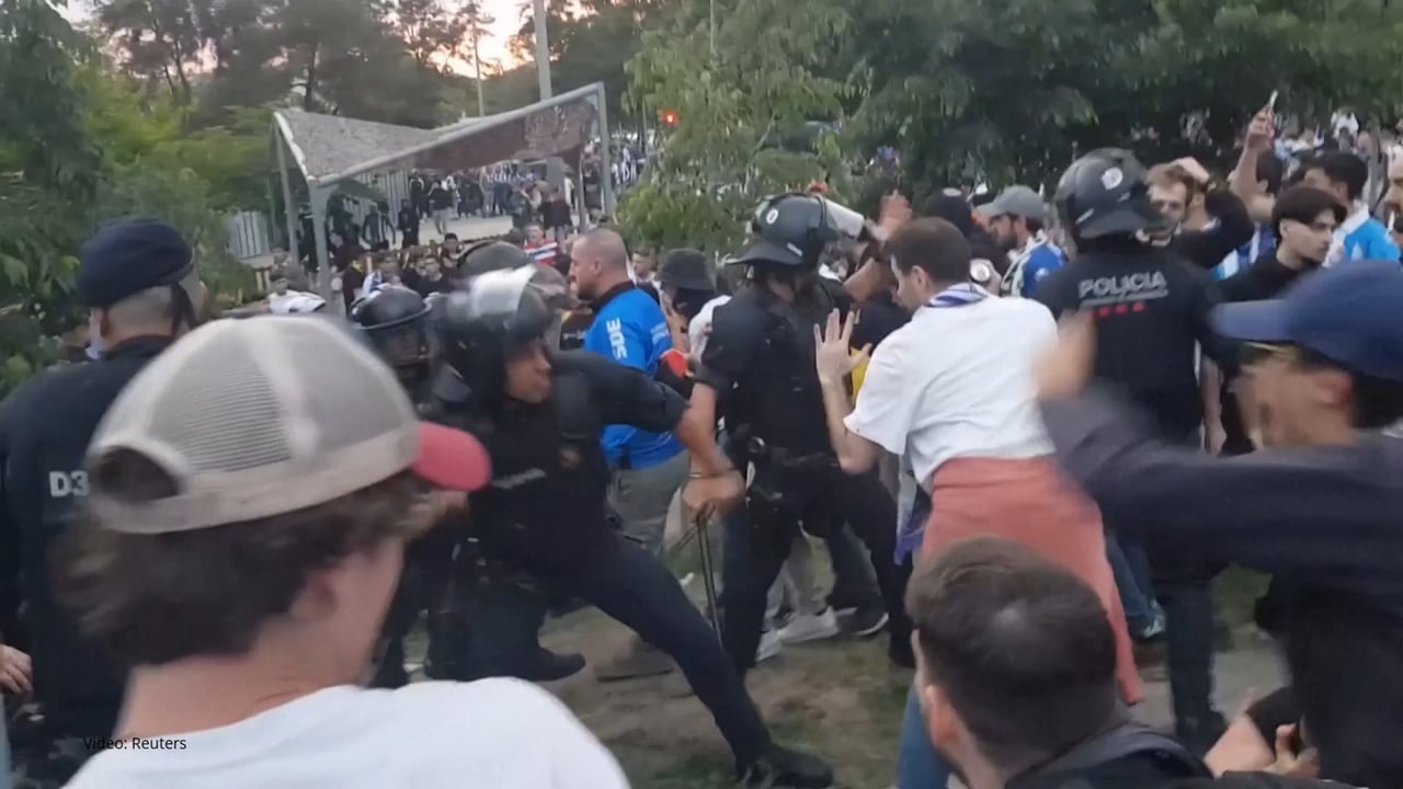 Panika in šokantni prizori pred slavjem Barcelone