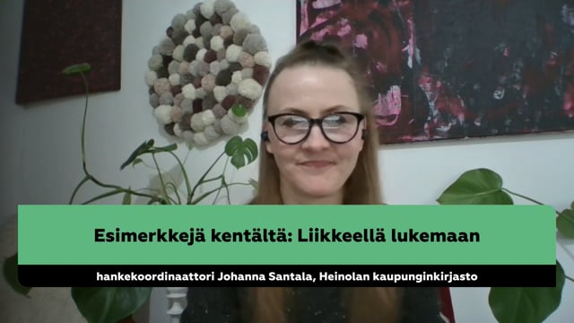 Johanna Santala: Liikkeellä lukemaan