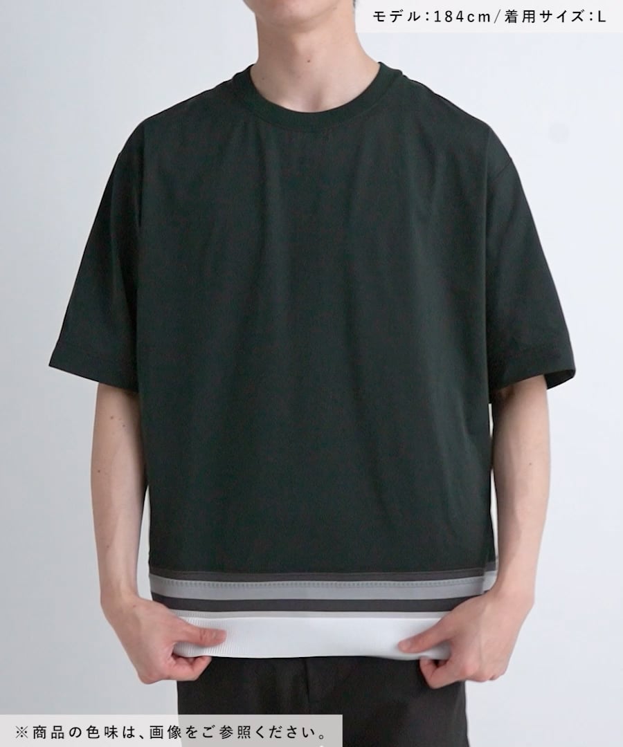 最新モデル セラミックパワーギア 快適Tシャツ Lサイズ 色カーキ