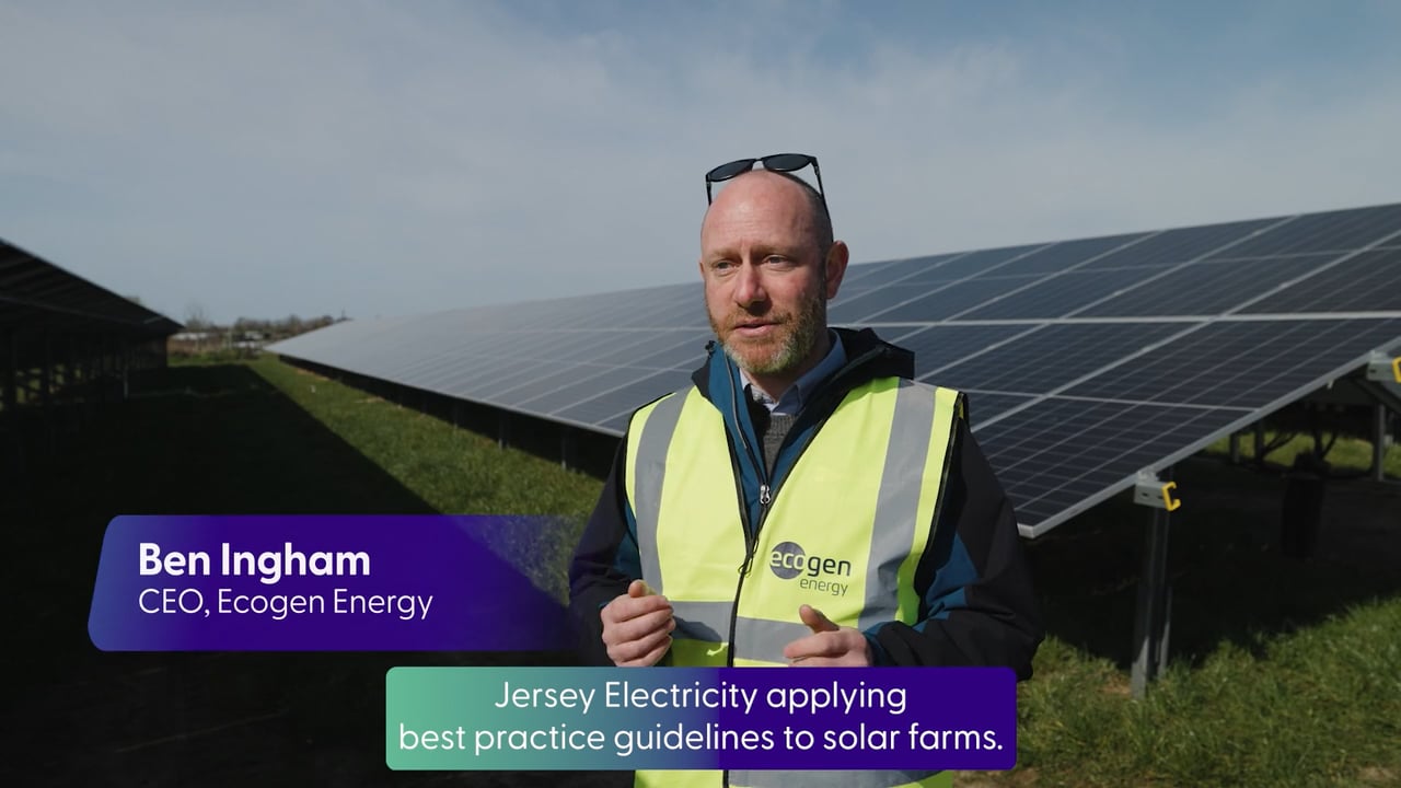 Moulin à Vent solar farm: Ben Ingham, Ecogen Energy Image