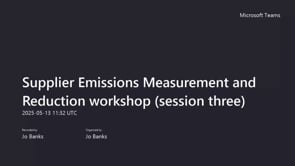Session Three - Net Zero Planning and Guidance