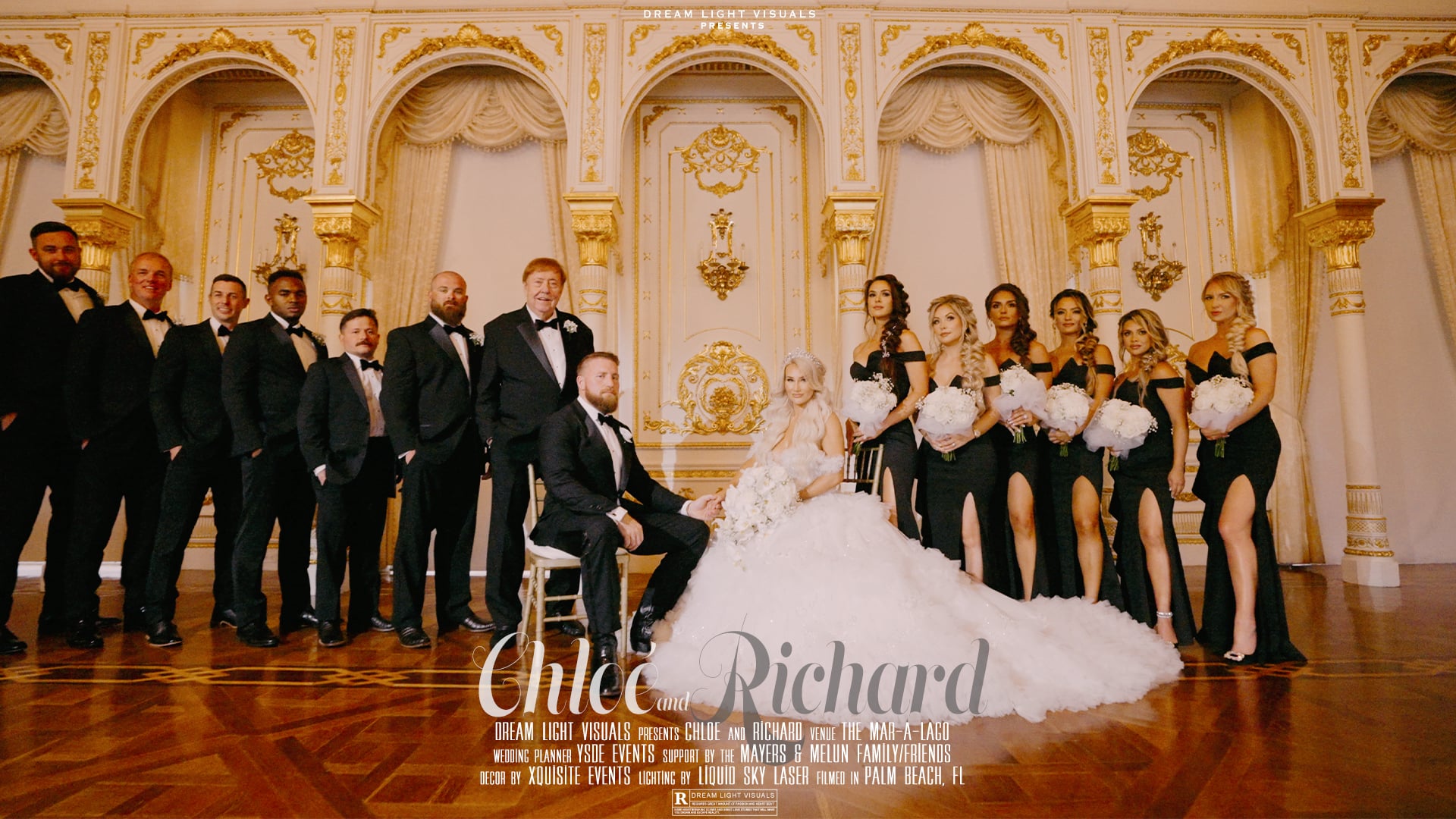 The Theatrical Wedding Film of Chloé & Richard at Mar-a-Lago Palm Beach, FL