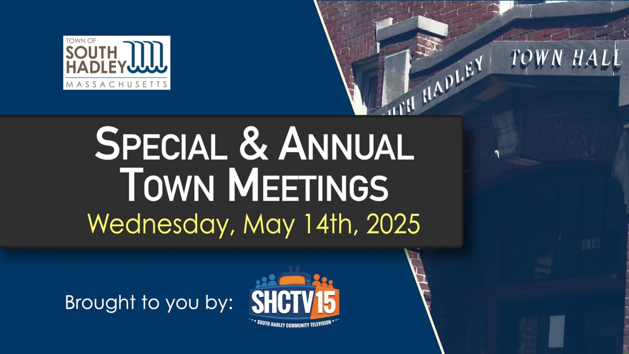 Special & Annual Town Meeting: 05/14/2025