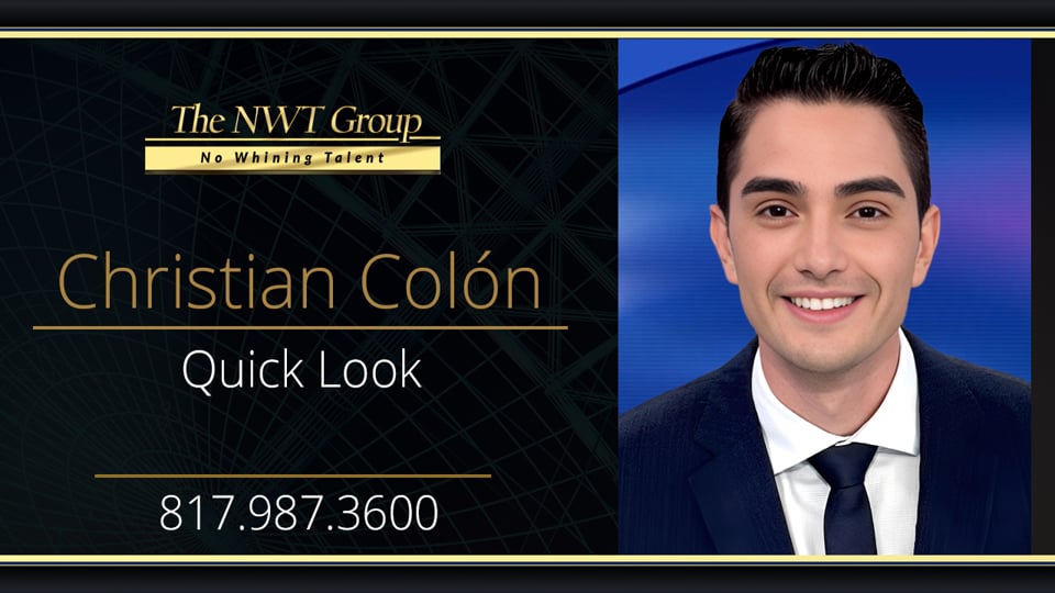 Christian Colón| Bilingual Reporter | WTVJ/WSCV | Miami | nwtgroup.com