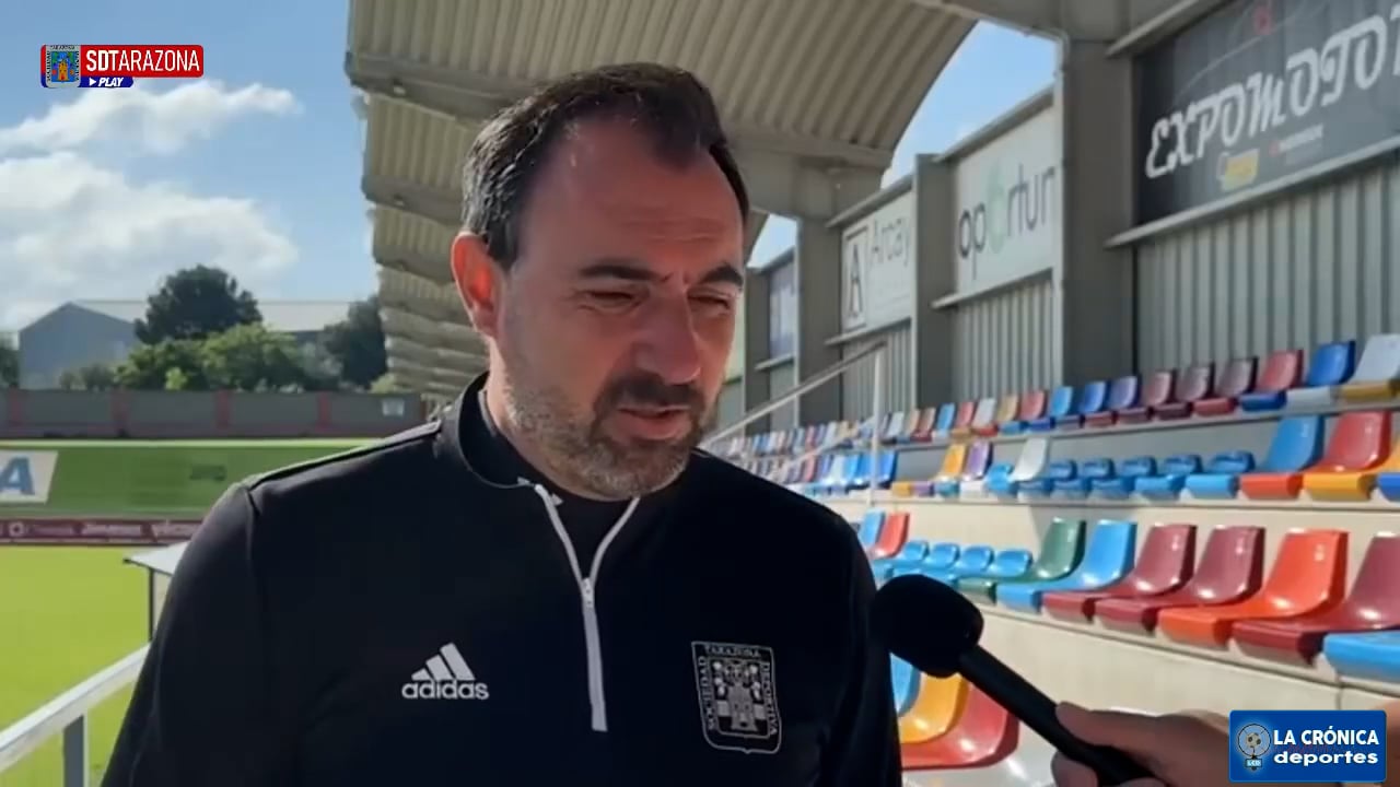 LA PREVIA / Unionistas de Salamanca - SD Tarazona / JUANMA BARRERO (Entrenador Tarazona) J37 - 1ª RFEF / Fuente: SD Tarazona
