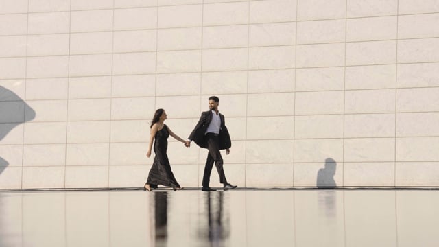 Still from Raj & Nandini next day edit by Happy Soul Films, Toronto wedding videographers