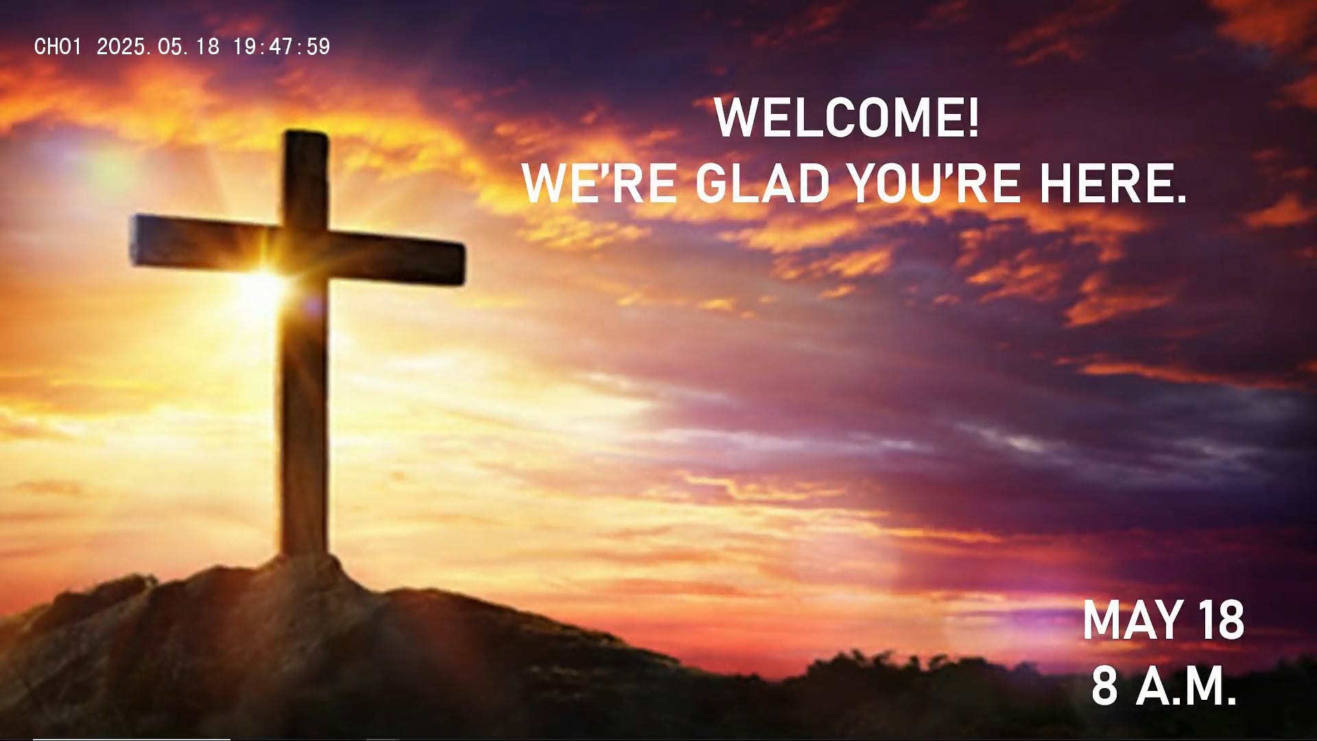 FLC - May 18th 2025 (8:00 a.m.) Fifth Sunday of Easter