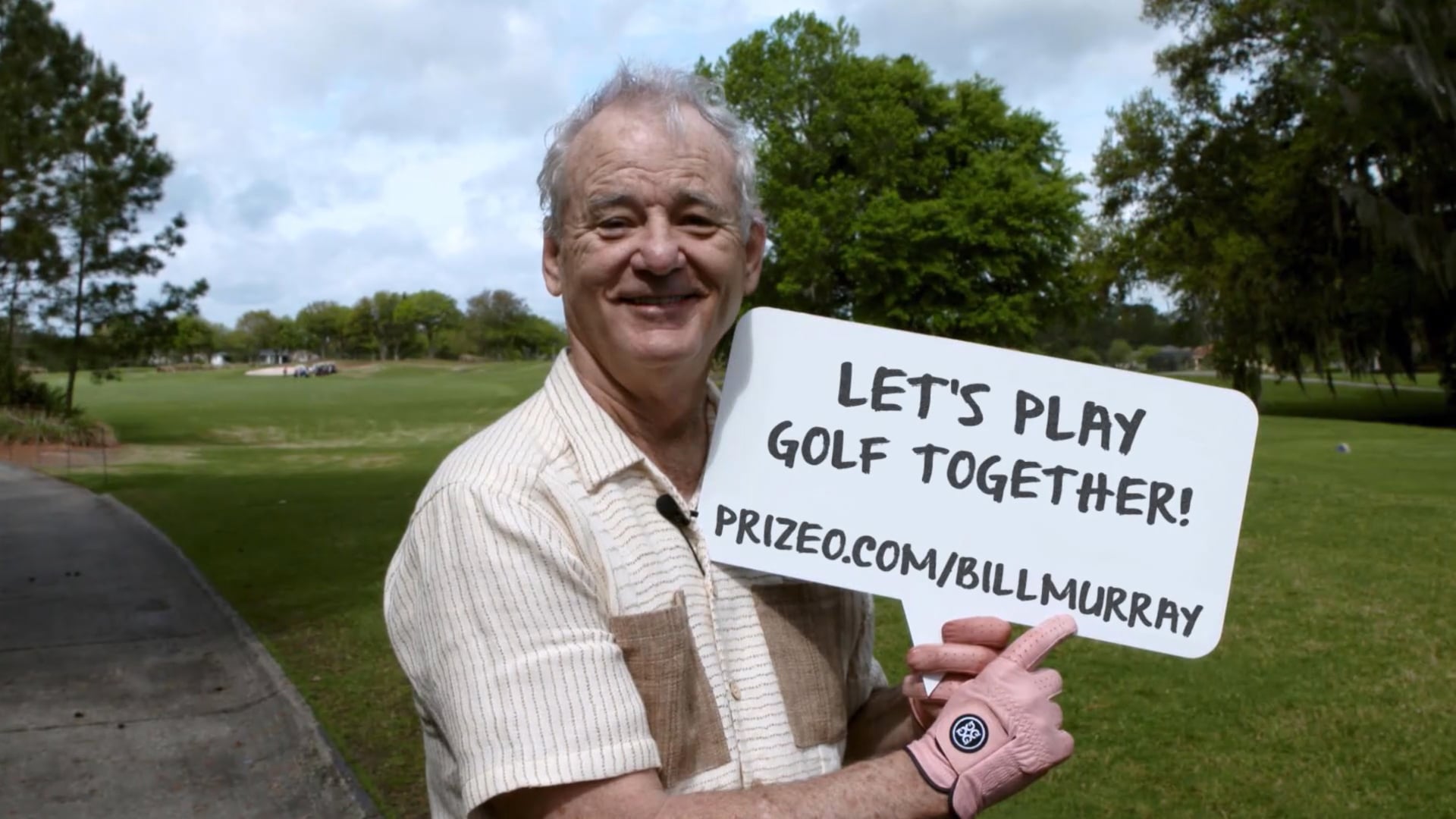 Prizeo | Bill Murray Let's Play