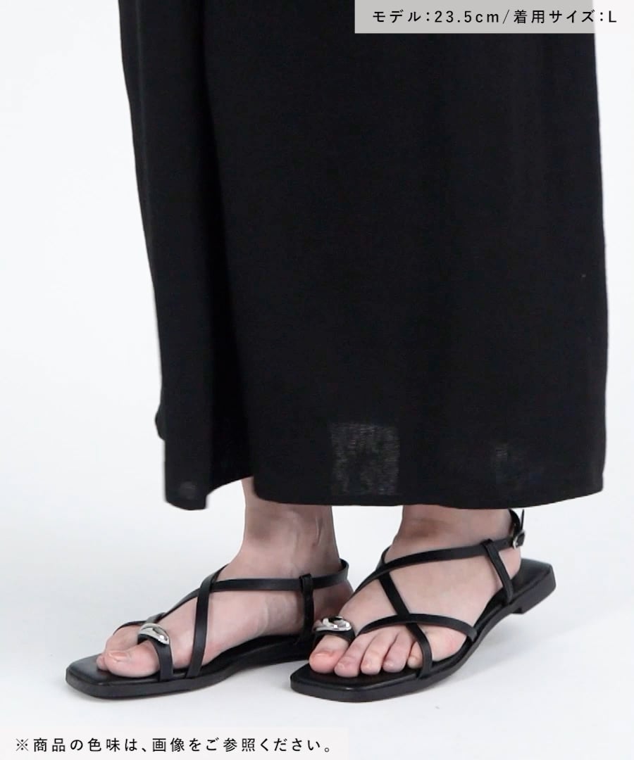 ✱︎専用出品✱︎ 290446 ファッション LEPSIM レプシィム メタルトングフラット