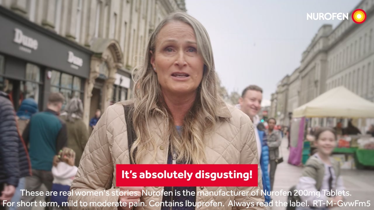 Nurofen | Gender Pain Gap