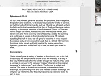 Eph 4, 11-25 Lesotho