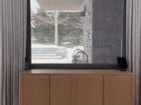 Distributed Audio/Video, Motorized Shades, Home Security System, Lighting Control, Business Grade Network