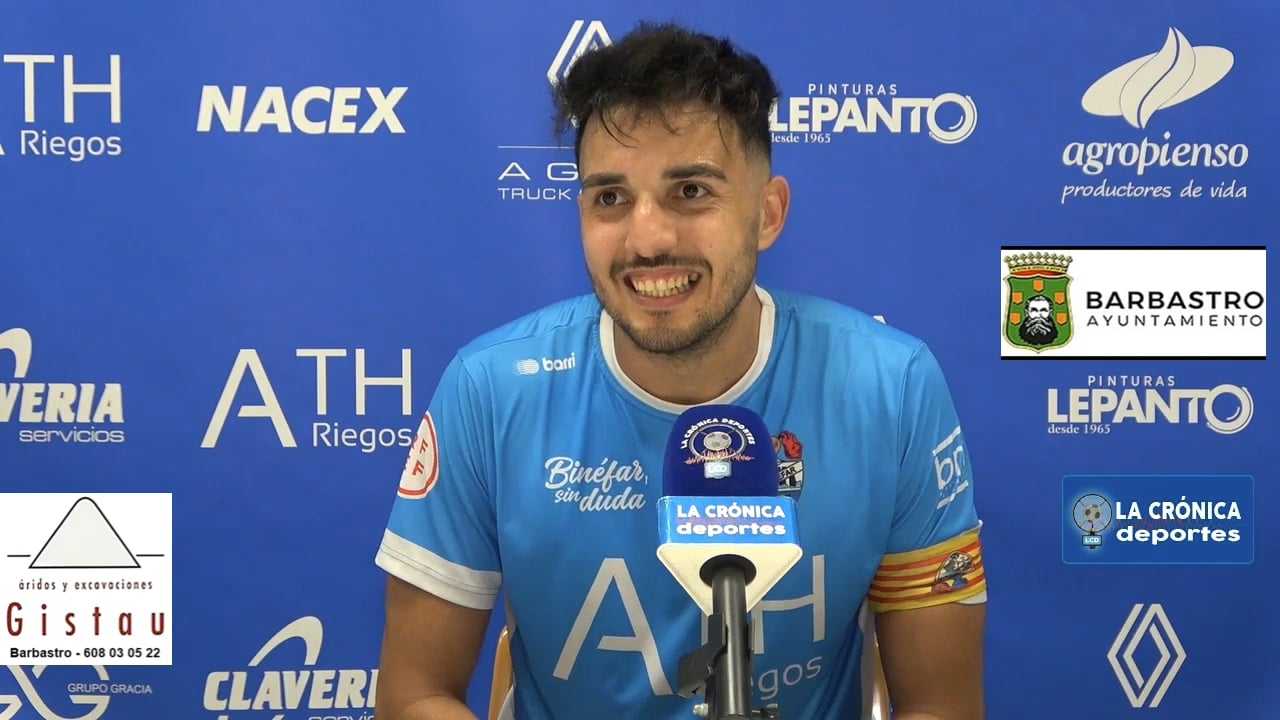 AMINE (Jugador Binéfar) CD Binéfar 4-2 SD Huesca B / Semifinal IDA Play Off de Ascenso a 2ª Rfef