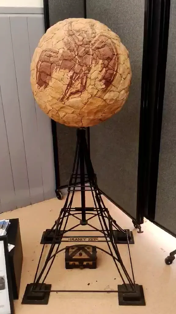 Planet Zep Sculpture | Cal the Stoner Tribute to Led Zeppelin