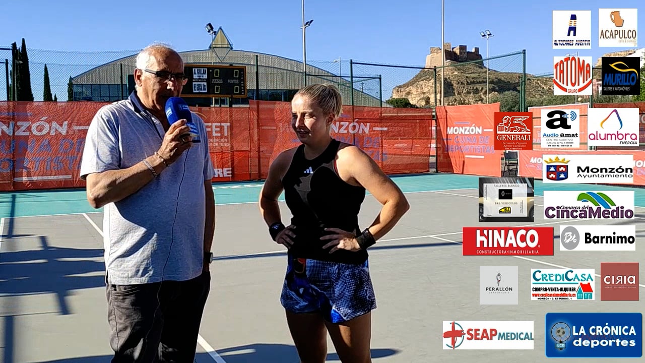 TENIS  ALICE GUILLAN ( GRAN BRETAÑA )  CAMPEONA  DEL XX TORNEO CONCHITA  MARTINEZ  EN  MONZÓN