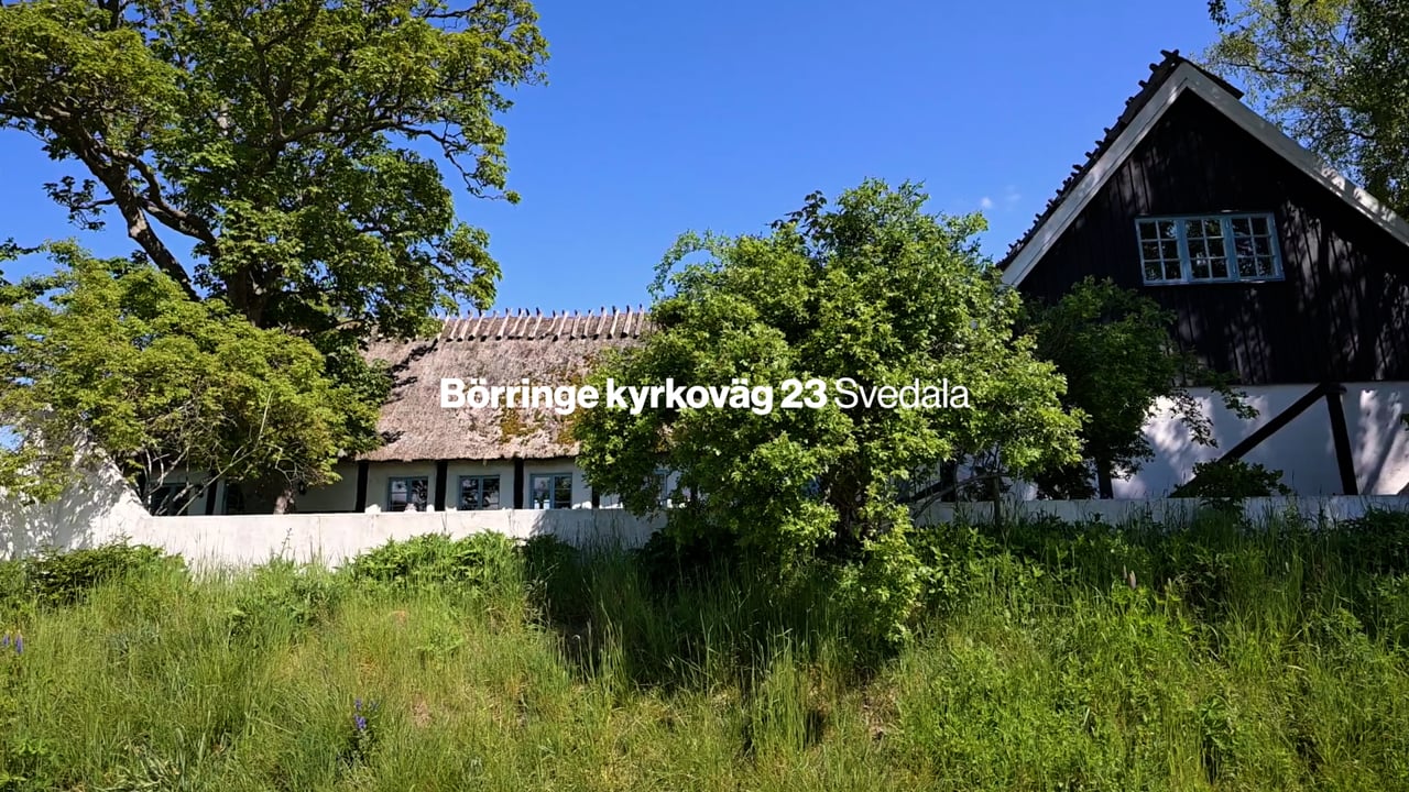 7 rum Villa på Börringe kyrkoväg 23-0 Börringe Svedala kommun - video