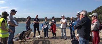 200 persones participen al Geolodia a  l'Escala