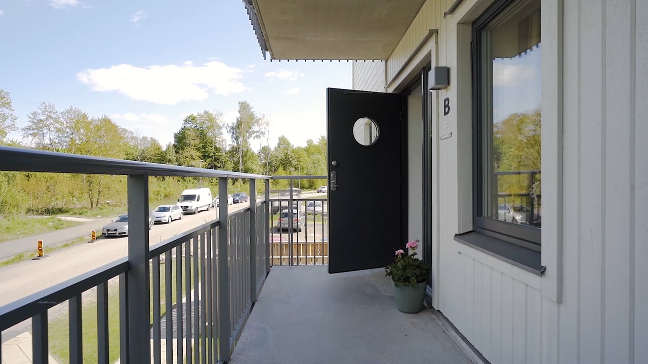 4 rum Lägenhet på Glaspärlevägen 9B Stafsinge Falkenbergs kommun - video