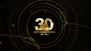 MSC Türkiye · 30. Yıl proje kapağı