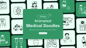 Animated Medical Doodles Set, an Outline Icon by Vectors Market (Thumbnail 5 of 5)